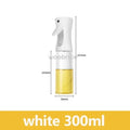 200/300/500m LOil Spray Plastic Household Kitchen Oil Spray Bottle or Oil Brush Nebulizing Mist Filling Cooking Dual Use BBQ